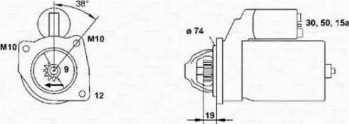 Magneti Marelli 943251885010 - Стартер mashina-shop.ru