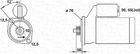 Magneti Marelli 943253108010 - Стартер mashina-shop.ru