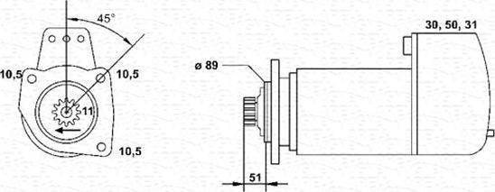 Magneti Marelli 943252203010 - Стартер mashina-shop.ru