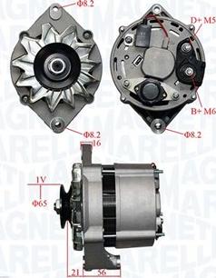 Magneti Marelli 063730099010 - Генератор mashina-shop.ru