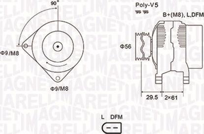 Magneti Marelli 063731678010 - Генератор mashina-shop.ru