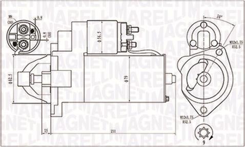 Magneti Marelli 063720624010 - Стартер mashina-shop.ru