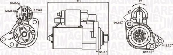 Magneti Marelli 063721062010 - Стартер mashina-shop.ru