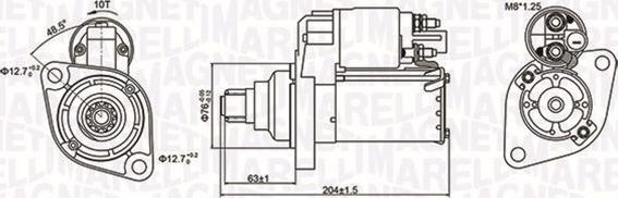 Magneti Marelli 063721347010 - Стартер mashina-shop.ru