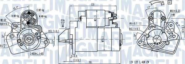 Magneti Marelli 063721332010 - Стартер mashina-shop.ru