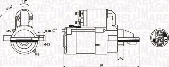 Magneti Marelli 063721246010 - Стартер mashina-shop.ru