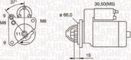 Magneti Marelli 063721260010 - Стартер mashina-shop.ru