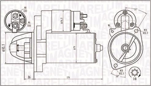 Magneti Marelli 063721202010 - Стартер mashina-shop.ru