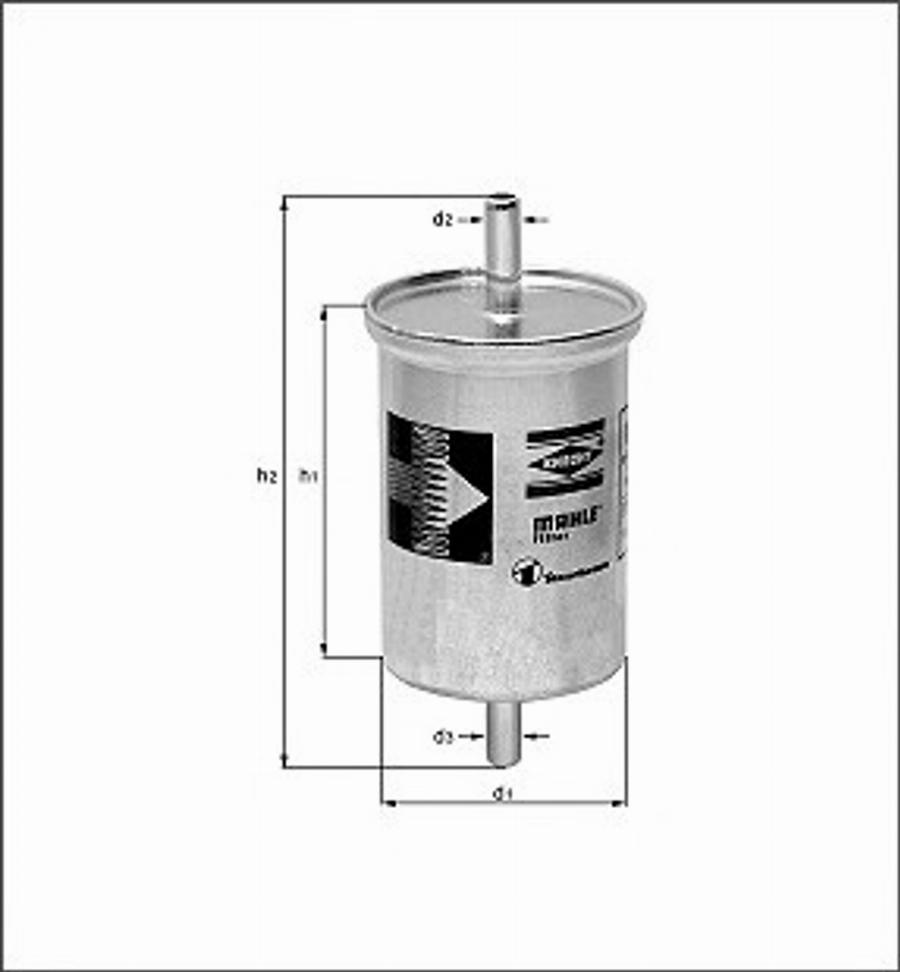 Magneti Marelli 154098846690 - Топливный фильтр mashina-shop.ru