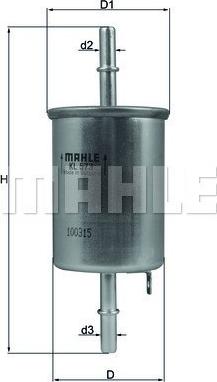 Magneti Marelli 154703575330 - Топливный фильтр mashina-shop.ru