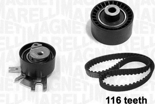 Magneti Marelli 341301690000 - Комплект зубчатого ремня ГРМ mashina-shop.ru