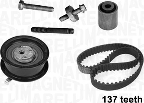 Magneti Marelli 341301360000 - Комплект зубчатого ремня ГРМ mashina-shop.ru