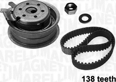 Magneti Marelli 341303640000 - Комплект зубчатого ремня ГРМ mashina-shop.ru