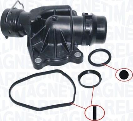 Magneti Marelli 352317003390 - Термостат охлаждающей жидкости / корпус mashina-shop.ru