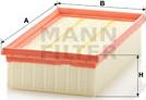 Mann-Filter C 2485/2 - Воздушный фильтр, двигатель mashina-shop.ru