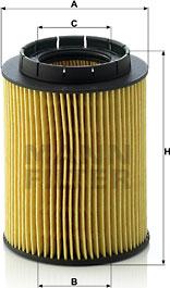 Mann-Filter HU 932/6 n - Масляный фильтр mashina-shop.ru