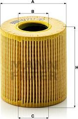 Mann-Filter HU 711/51 x - Масляный фильтр mashina-shop.ru