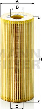 Mann-Filter HU 726/2 x - Масляный фильтр mashina-shop.ru