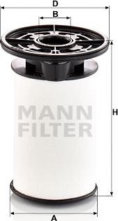 Mann-Filter PU 7014 Z - Топливный фильтр mashina-shop.ru