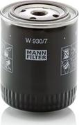 Mann-Filter W 930/7 - Масляный фильтр mashina-shop.ru