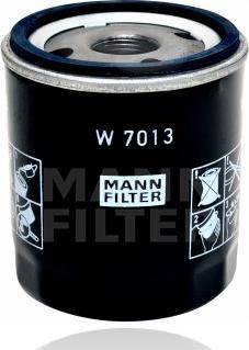 Mann-Filter W 7013 - Масляный фильтр mashina-shop.ru