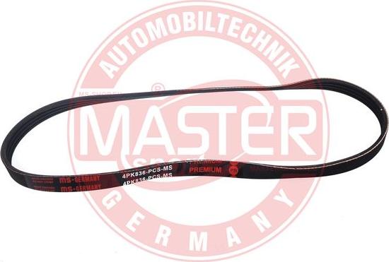 MASTER-SPORT GERMANY 4PK836-PCS-MS - Поликлиновой ремень mashina-shop.ru