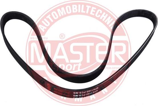 MASTER-SPORT GERMANY 6PK1180-PCS-MS - Поликлиновой ремень mashina-shop.ru