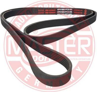 MASTER-SPORT GERMANY 6PK1880-PCS-MS - Поликлиновой ремень mashina-shop.ru