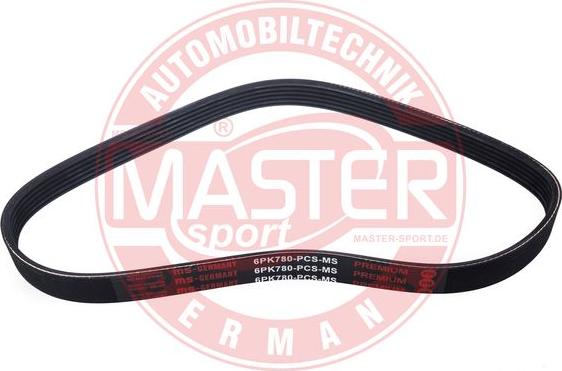 MASTER-SPORT GERMANY 6PK780-PCS-MS - Поликлиновой ремень mashina-shop.ru