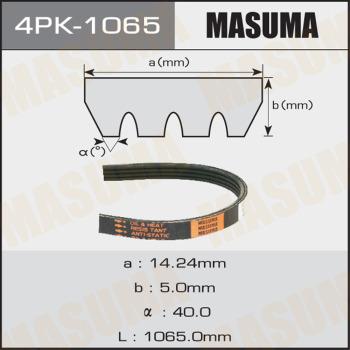 MASUMA 4PK-1065 - Поликлиновой ремень mashina-shop.ru