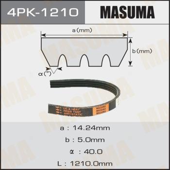 MASUMA 4PK-1210 - Поликлиновой ремень mashina-shop.ru