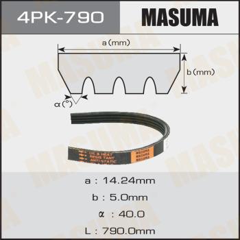 MASUMA 4PK790 - Поликлиновой ремень mashina-shop.ru