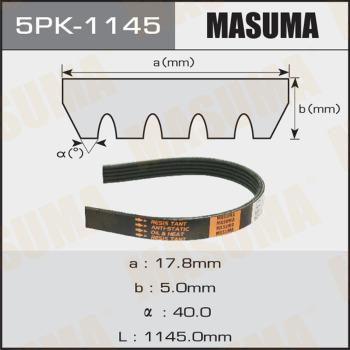 MASUMA 5PK1145 - Поликлиновой ремень mashina-shop.ru