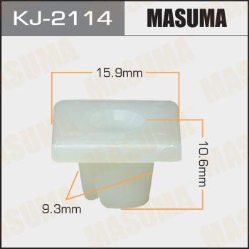 MASUMA KJ-2114 - Зажим, клипса, молдинг mashina-shop.ru