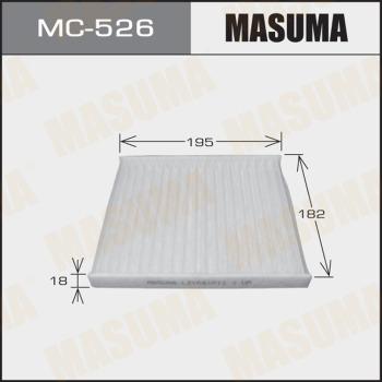 MASUMA MC-526 - Фильтр воздуха в салоне mashina-shop.ru