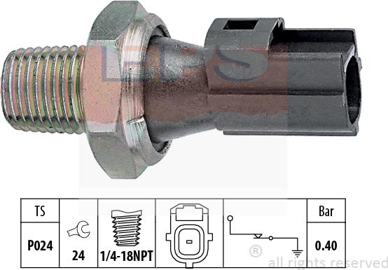 MDR EPS-1800 145 - Датчик, давление масла mashina-shop.ru