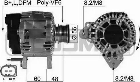 Messmer 210497 - Генератор mashina-shop.ru