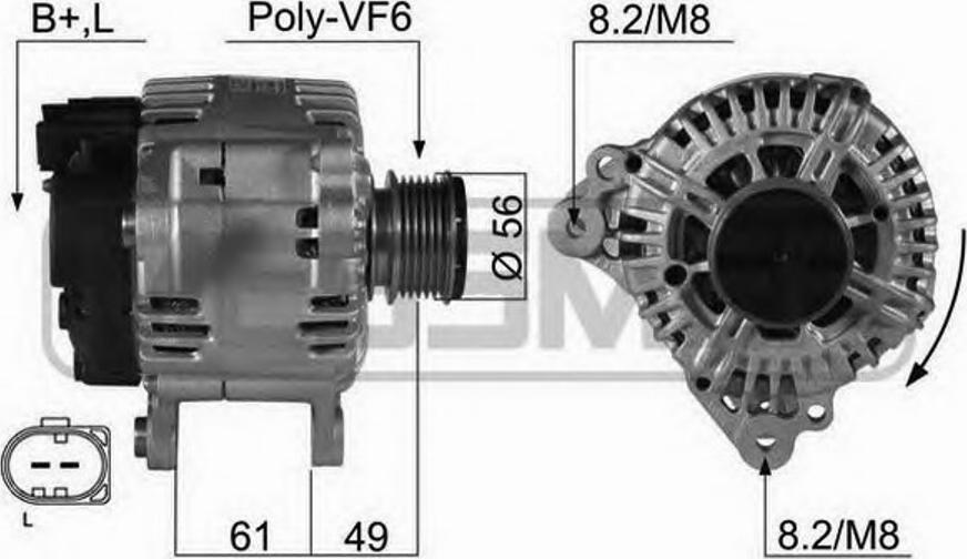 Messmer 210468 - Генератор mashina-shop.ru