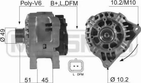 Messmer 210545 - Генератор mashina-shop.ru