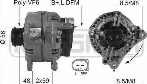 Messmer 210194R - Генератор mashina-shop.ru