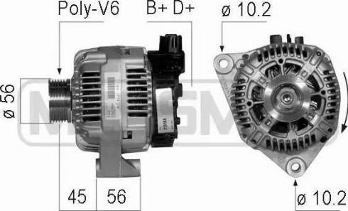 Messmer 210184 - Генератор mashina-shop.ru