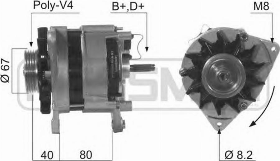 Messmer 210185 - Генератор mashina-shop.ru