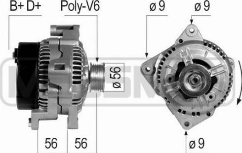 Messmer 210181R - Генератор mashina-shop.ru