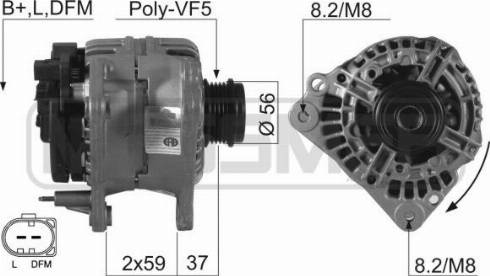 Messmer 210183R - Генератор mashina-shop.ru