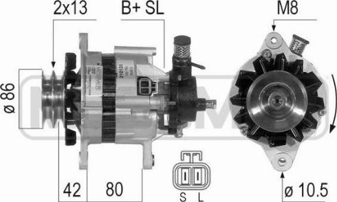 Messmer 210135R - Генератор mashina-shop.ru