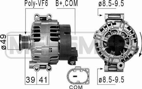 Messmer 210855A - Генератор mashina-shop.ru