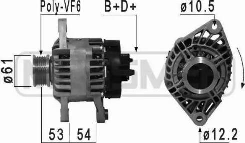 Messmer 210863 - Генератор mashina-shop.ru