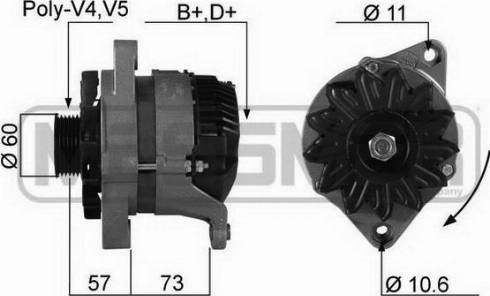 Messmer 210221R - Генератор mashina-shop.ru