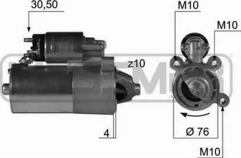 Messmer 220406 - Стартер mashina-shop.ru