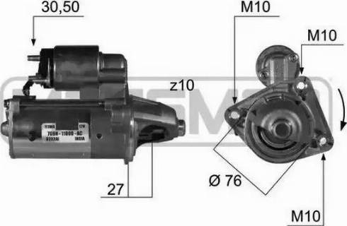 Messmer 220420 - Стартер mashina-shop.ru